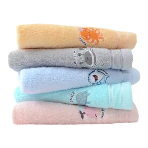 GRACE | Soft Absorbent Cotton Face Towel 5 Pieces