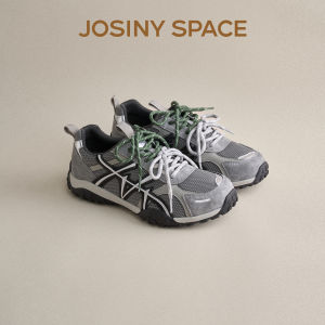 Josiny | Leather Thick Sole Platform Sneakers Women Summer Breathable