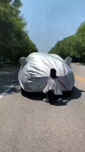 Bạt phủ toàn xe ô tô chống nắng mưa hiệu quả bạt tráng nhôm 3 lớp cao cấp siêu bền cho xe ô tô