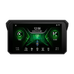 JIUYIN | Motorcycle Carplay Navigation 5-inch Dual Camera Dash Cam