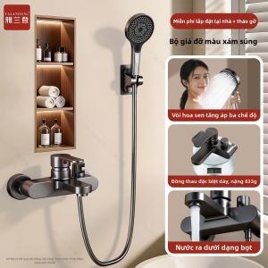 YALANDENG | Đầu Sen Tăng Áp Dùng Tại Nhà Không Có Bộ Phun Trên