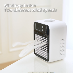 (Ship in 12hrs)USB Recharge Multifunctional Cooler Aircon Standing Fan Rapid cooling system Energy Saving Home Office Desktop Mini Fan Portable aircon