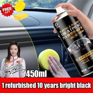 450ml Rubber plastic refurbishment Car Plastic Restore Plastic Nano Coating Plastic restorer Waterproof Wear-resistant Interior Exterior Car Care