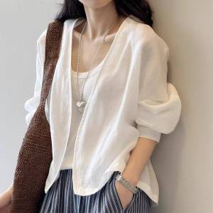Áo Cardigan Dài Tay Chống UV Cho Phụ Nữ Siêu Nhẹ