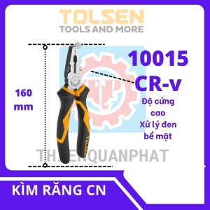 Kìm điện kìm răng công nghiệp TOLSEN kìm cắt dây điện dụng cụ cầm tay đa năng