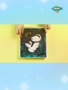 Avenir đồ chơi thủ công DIY tự làm khung tranh hộp đèn tranh cào Scratch Art Light Box mymickeyshop