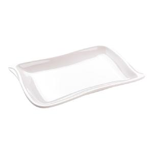 Commercial Melamine Rectangular Multi-layer Beef Hot Pot Restaurant Utensils Dish Vegetable Accompaniment Plate Preparation Tray