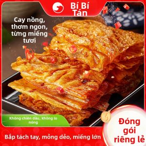 BIBIZAN | Bánh Đậu Nành Chay Cay 8 Gói