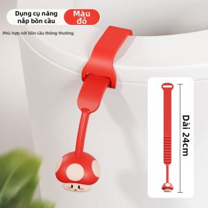 RUIDEDAN | Nút Bật Tắt Nhà Vệ Sinh Thiết Kế Nấm Đáng Yêu