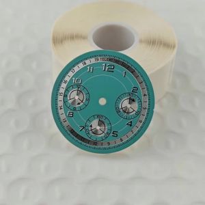 29.5mm VK63 Telemetre Watch Dial Chronograph Arabic Numerals for Daytona Seiko VK63 Quartz Movement Durable Case Mod Parts