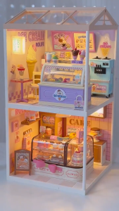 现货✨ 智趣屋手工DIY小屋模型 DIY Handmade Hut Model 创意拼装女生成人儿童生日礼物幼儿园高颜值房子玩具场景摆件建筑 Creative House Decoration Toy