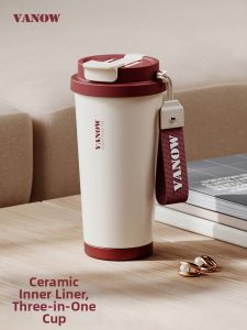 Vanow | Aesthetic Portable Insulated Tumbler with Straw