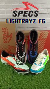 Sepatu Sepak Bola Specs LIGHTRAYZ FG - Lily White Green Gecko