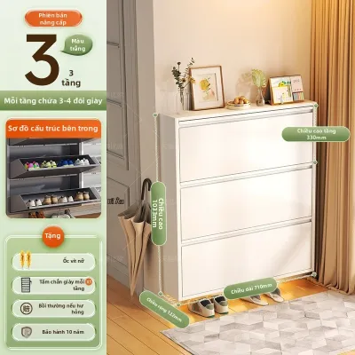 DIBIOU | Tủ Giày Sổ Mỏng Dung Lượng Lớn
