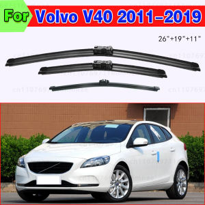 Car Wiper Blade Windscreen Front Rear Wipers Blade Set 26"+19"+11" For Volvo V40 Cross Country 2011-2019 Car Accessories