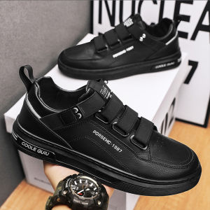 Leedoo Sepatu Olahraga Pria Sneakers Sport Lari Gesper  Casual Sekolah Velcro Laki-Laki Anti Slip MC439
