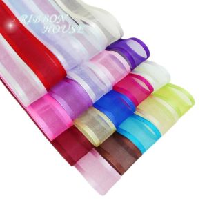 (50yards/roll)20mm Broadside organza ribbons wholesale gift wrapping decoration ribbons wholesale