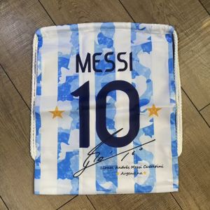 Tas Serut Bola Motif Pemain Sepakbola Messi Ronaldo Neymar / Football gymsack / Pernak Pernik Piala Dunia / Tas Les Tas Kursus Tas Bola Tas Sepatu / XV Kids Jakarta