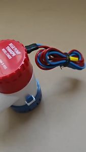sAmUdRa - bIrU - Pompa air celup1100GPH DC 12V Bilge pump Electric Water Pump High Pressure Listrik Portable Perahu Kapal Laut Nelayan Bus Pengairan Sawah Kebutuhan Rumah Tangga Tekanan Air Kuat Tahan Air Serbaguna Sumber