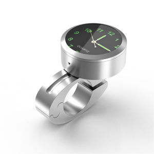 Aitemay Universal Motorcycle Handlebar Watch Waterproof Grip Bar Mount Dial Clock for Scooter Bicycle Motor ATV Accessories