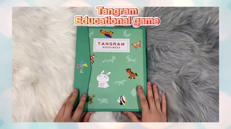 Magnetic 3D Tangram Puzzle For Kids Birthday Party Gift Childrens Day Goodie Bag Travel Games Montessori Toys