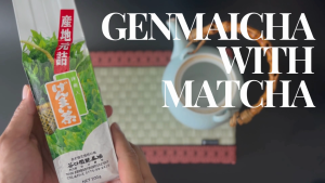 Genmaicha Tea with Matcha 200g by Marukou Taniguchien - High Quality Japanese Genmai Tea made in Uji Kyoto Japan (Ujicha)