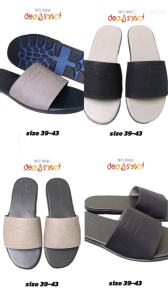 Dép nam quai ngang Thời Trang Dép nam đế TPR Chống Trượt Êm Chân Dép nam đi trong nhà Ngoài Trời Cao Cấp Depvashock