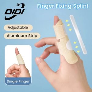 DIDI 1PC Finger Splint Hand Trigger Broken Finger Sprain Joint Immobilization Fracture Pain Relief Finger Support Brace Thumb Protector