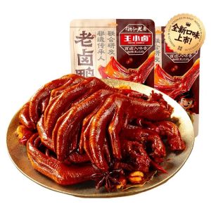 WANG XIAOLU | Traditional Marinated Duck Feet Snack 238g