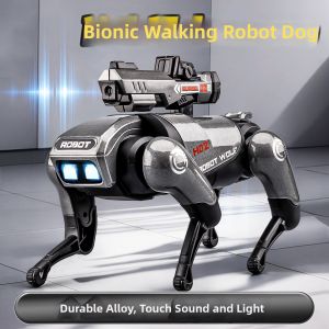 Alloy Companion Robot Toy Electric Crawling Guide