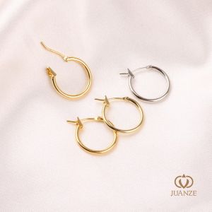 14K18K Gold-Plated ภาษาฝรั่งเศสคําสไตล์ต่างหูต่างหู DIY Handmade คุณภาพสูงผู้หญิงเครื่องประดับวัสดุอุปกรณ์เสริม