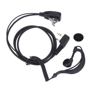 【New Arrival】 2 PIN Earpiece Headset PTT MIC Interphone Earphone Earpiece 1M Walkie Talkie Headset with Microphone for Baofeng UV5R