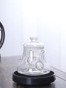Steam Heat Resistant Glass Tea Kettle