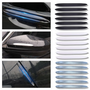 2/4PCS Invisible Transparent Car Universal Door Handle Scratch Waterproof Protective Stickers Rearview Mirror Bumper Anti-Collision Protection Strip