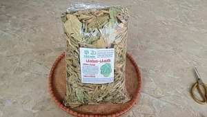 1kg lá bưởi sấy khô hữu cơ