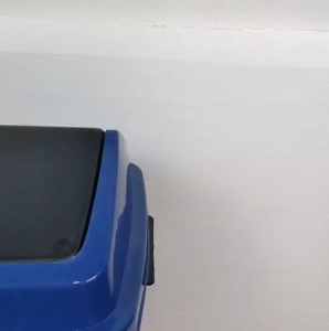 ถังขยะ ถังขยะในห้องนอน ขนาด 27.5 x 27.5 x 32 ซม. สี เขียว น้ำเงิน ชมพู คละสีส่ง ถังขยะในสำนักงาน ฝาหมุนได้ ฝาแกว่ง ฝาโยกได้