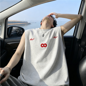 Embroidered Loose Mens T-Shirt