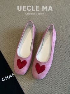 MASHUJIA | Soft Leather Women Flat Shoes Ballet Flats New Style