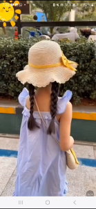 Topi Anak Perempuan Import Korea Super Cute TOPS