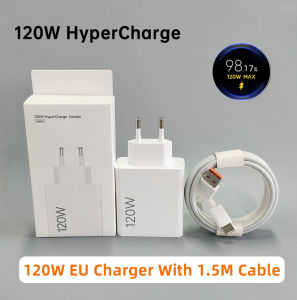 Xiaomi | Original 120W XIAOMI Usb Fast Charger 100W Hypercharge Turbo Charging Adapter Cable Mi 17 Pro Max 14 15 Redmi Note 13 Poco F7 F8