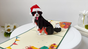 Thiệp Noel 3D Pop Up – Thiệp Giáng Sinh Đẹp Độc Đáo Ông Già Noel & Cây Thông Quà Tặng Ý Nghĩa