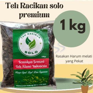 racikan teh solo 1Kg teh tubruk teh wangi sepet legit kental teh angkringan teh wedangan teh indonesia