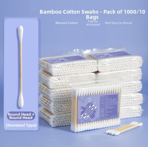 NILIYA | Dual-ended Ear Cleaning Cotton Swabs 300 pcs