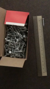 SUNNY Hardened Steel Concrete Nail [White] - 1Box