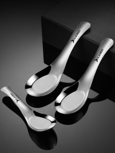 Thìa Ăn Cơm Bằng Thép Không Gỉ 316L Dễ Thương Cho Trẻ Em Thìa Ăn Sâu Thiết Kế Sáng Tạo Dùng Tại Nhà Thìa Ăn Cơm Thìa Ăn