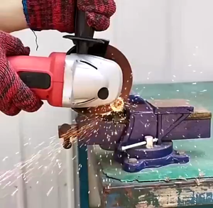 2-in-1 multifunctional forward adjustable handheld drill+high-power angle grinder set