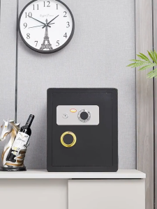 Safe Box Fingerprint Password Key Safe Home Electronic Password Safe Office Anti-Theft Alarm