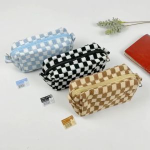 SAMOYED PCCS-K52 Tempat / Kotak Pensil / Alat Tulis / Kosmetik / Dompet / Tas Kain Rajut / Stationery / Pencil / Pen / Cosmetic / Travel Case / Box / Pouch / Bag Knitted