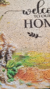 Keset Full Printing Anti Slip Mie Bihun 40x60 Tebal 12mm bahan PVC lembut nyaman di kaki karpet