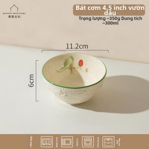 MODERN SWEETHOME | Dĩa Cơm Bát Gạo Sứ Pháp Dưới Men Sang Trọng